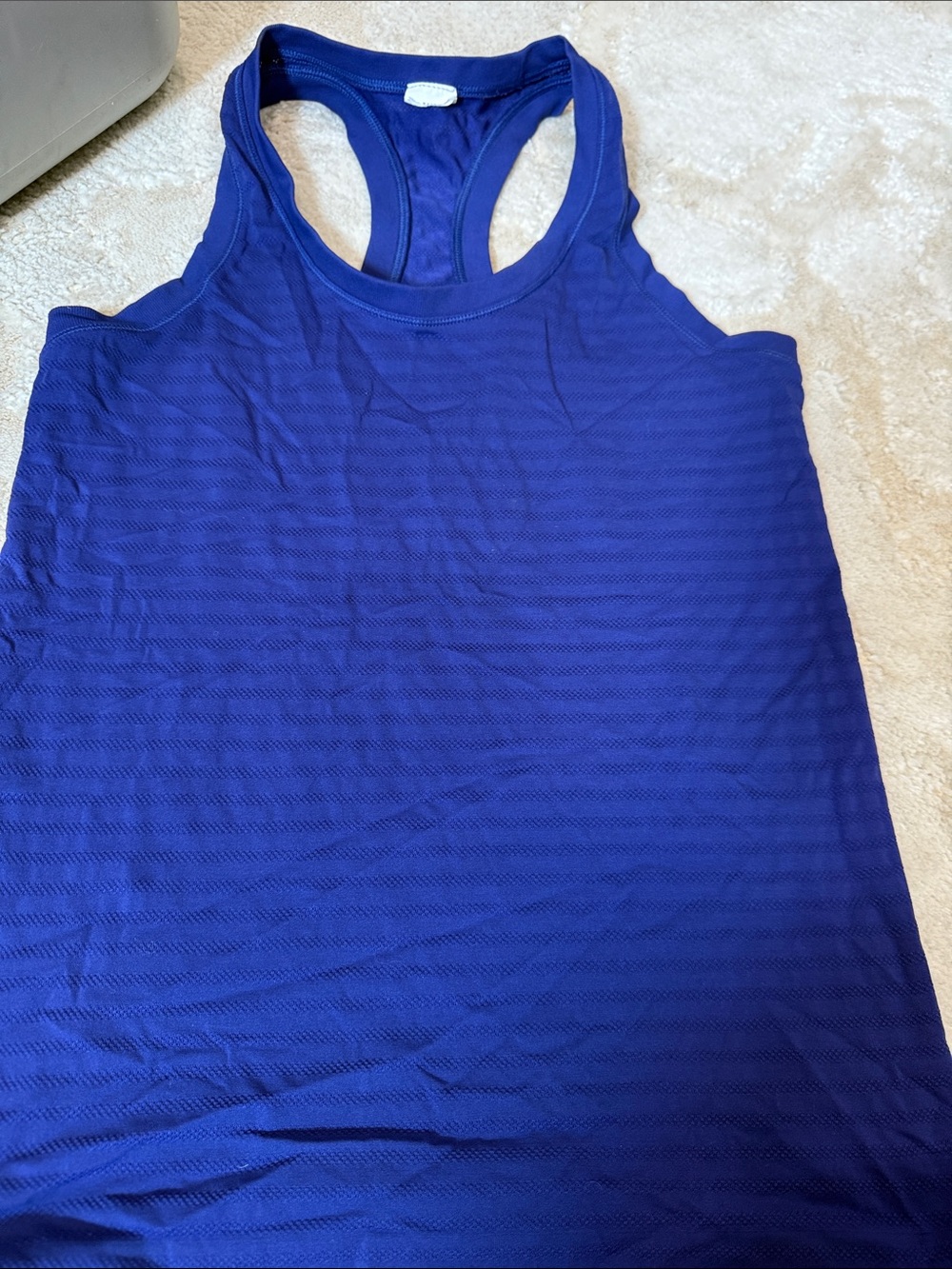 Blue Racerback Tank Top - Women's Active Layer